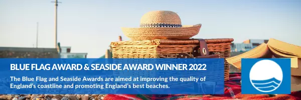 Blue Flag and Seaside Award Banner Image